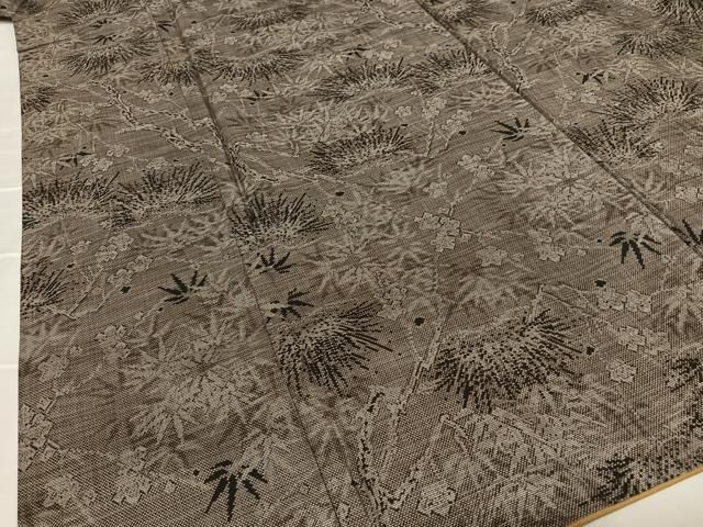 平和屋着物○本場大島紬 9マルキ 松竹梅 正絹 逸品 AAAT0585zg - メルカリ