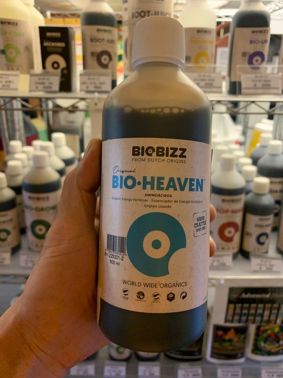 バイオビズ BioBizz BIO-HEAVEN 500ml 厳選されたアミノ酸を含むオーガニックブースター