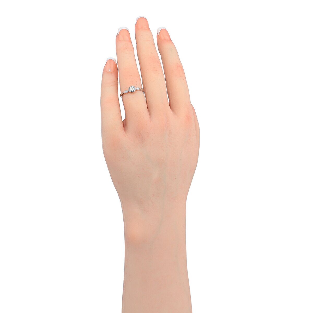 pt900 ブルートパーズ ダイヤモンド 14号 一粒 リング 大粒 ジュエリー