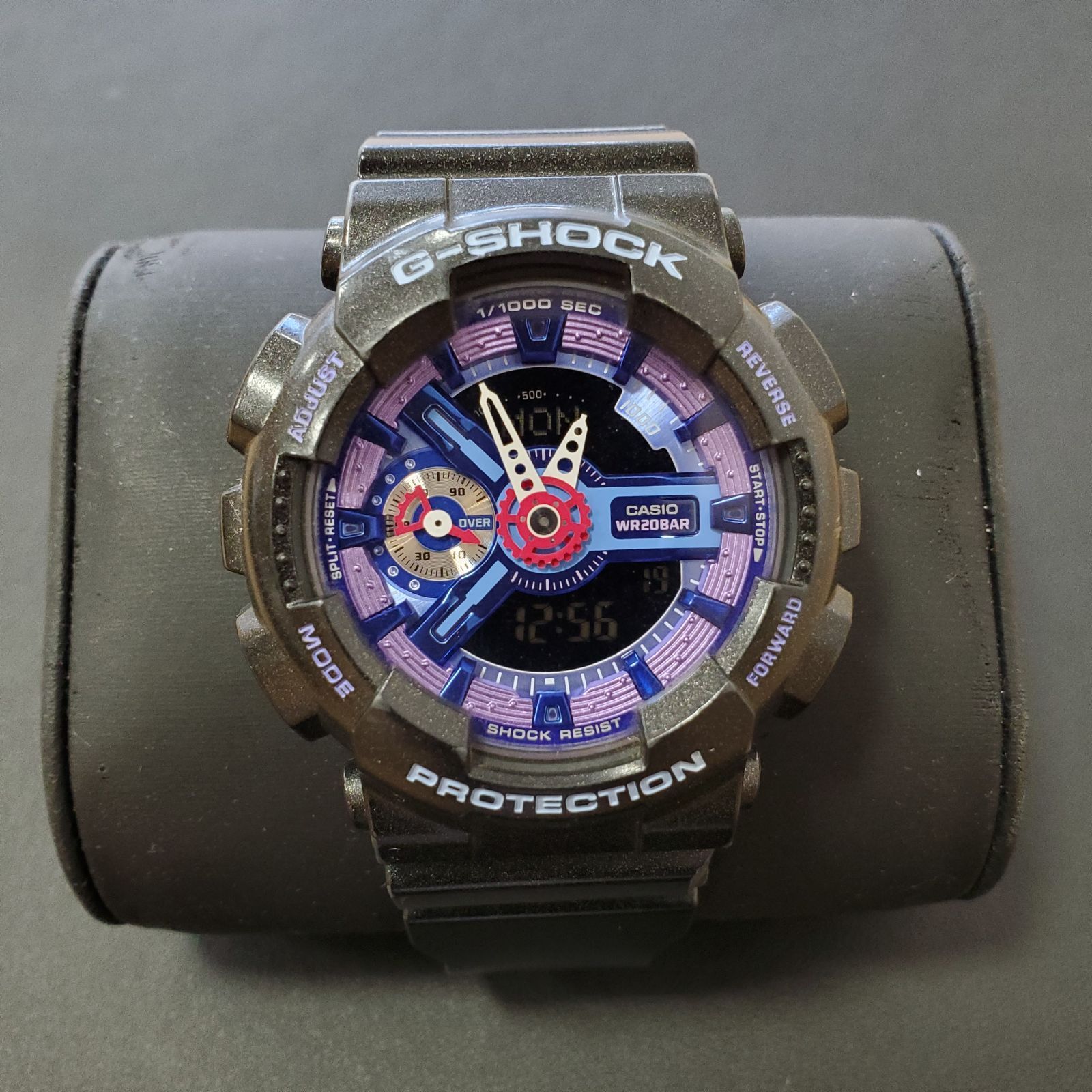 【EL3】  カシオ　G-SHOCK　gma-s110hc　黒　稼働　KT7657