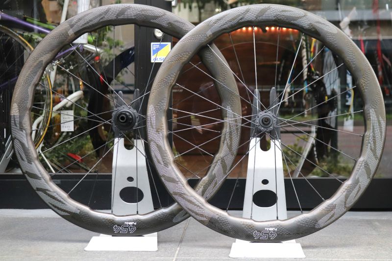 ジップ ZIPP 454 NSW DISC カーボン クリンチャー ホイールセット シマノ12/11S ワイドリム 17C 【東京南麻布店】 -  メルカリ