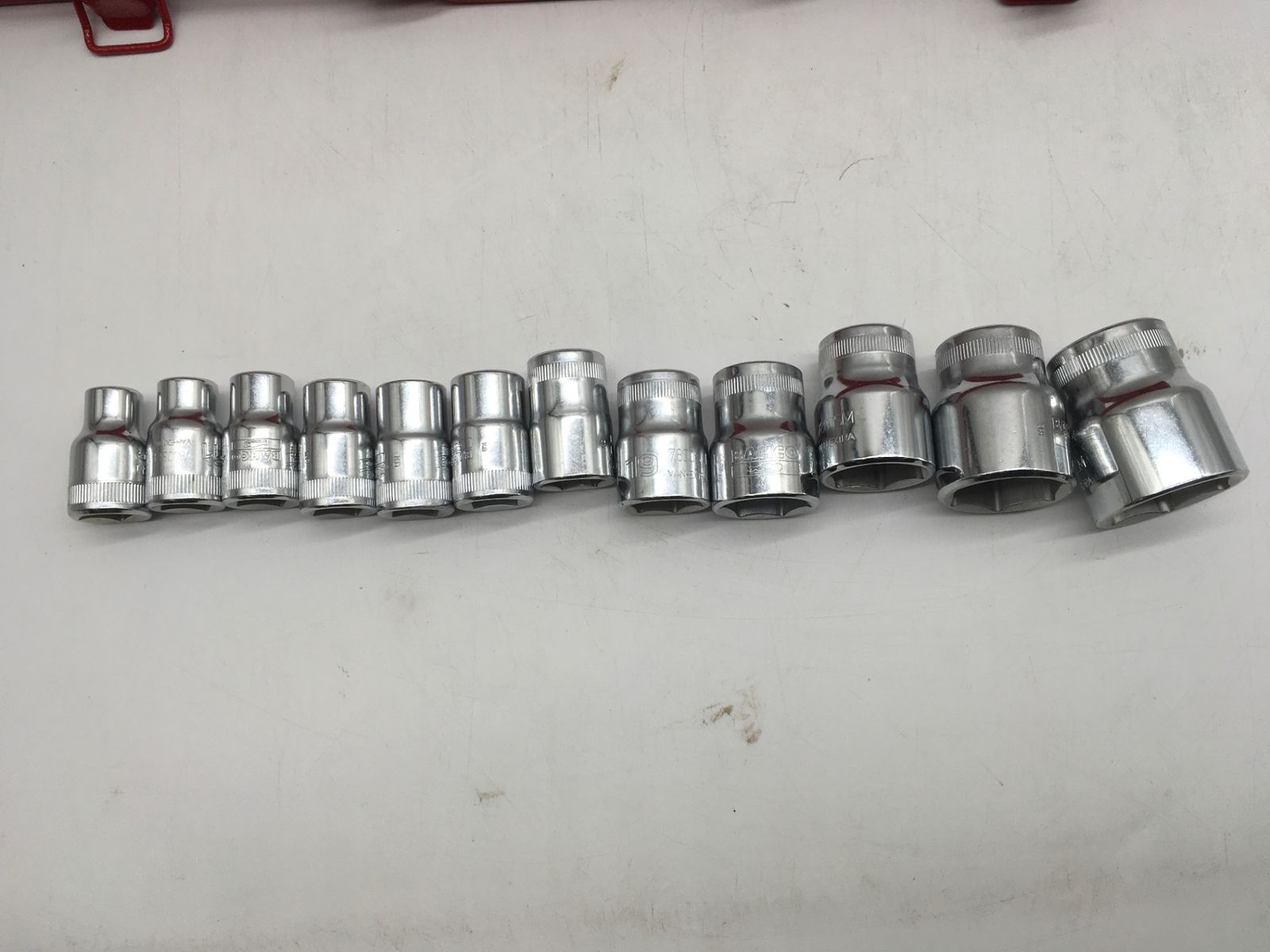 未使用に近い】☆BAHCO/バーコ 1/2sqソケットレンチセット 7819JE