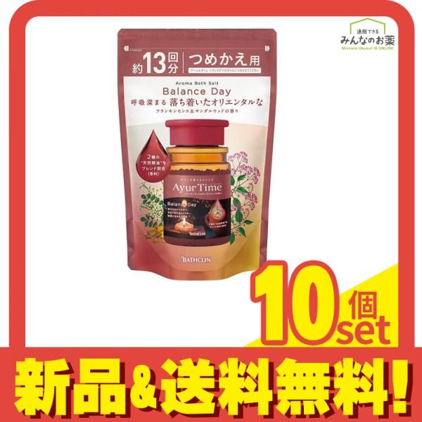 アーユルタイム バランスデイ 詰め替え用 520g (約13回分) 10個セット まとめ売り