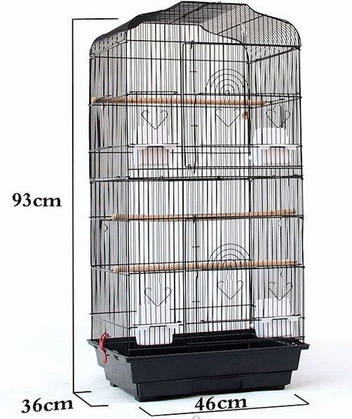 メジロ籠 鳥かご 4連 昭和レトロ 大きめサイズ