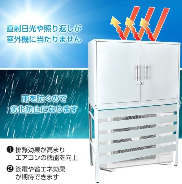 室外機ラッ ルーバー