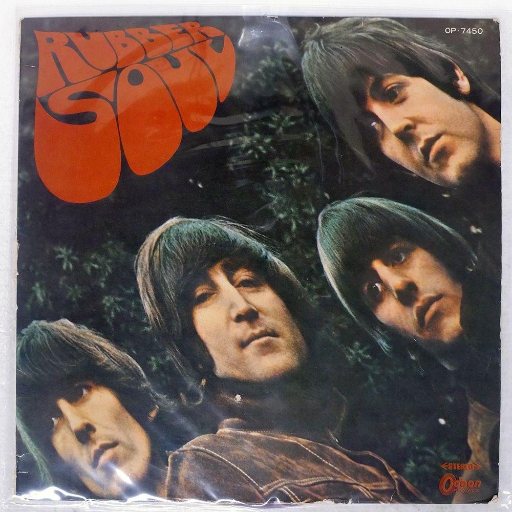 LP Beatles Rubber Soul (-オデオン赤盤) OP7450PROMO ODEON プロモ /00260 LP Beatles Rubber Soul (-オデオン赤盤) OP7450PROMO ODEON