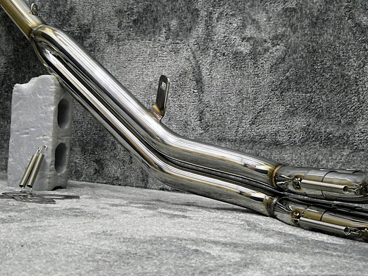 NC39 NC42 ナカノ42.7πマフラー ステンレスERアウター NC39 NC42 豪 42.7πマフラー ステンレスERアウター/ CB400SF関西 低