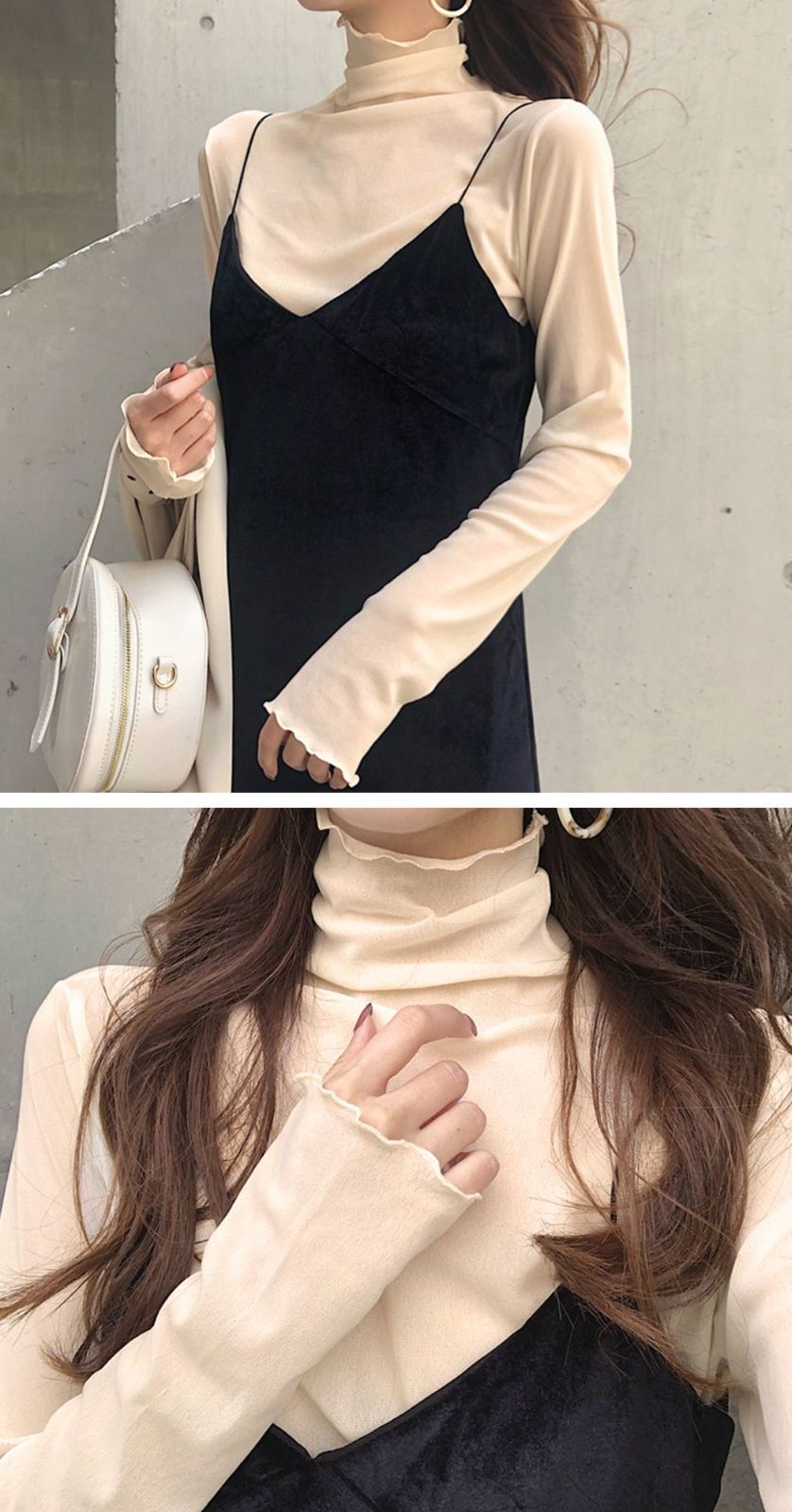 トップス s shop シースルー シアー カットソー レディース 長袖 トップス