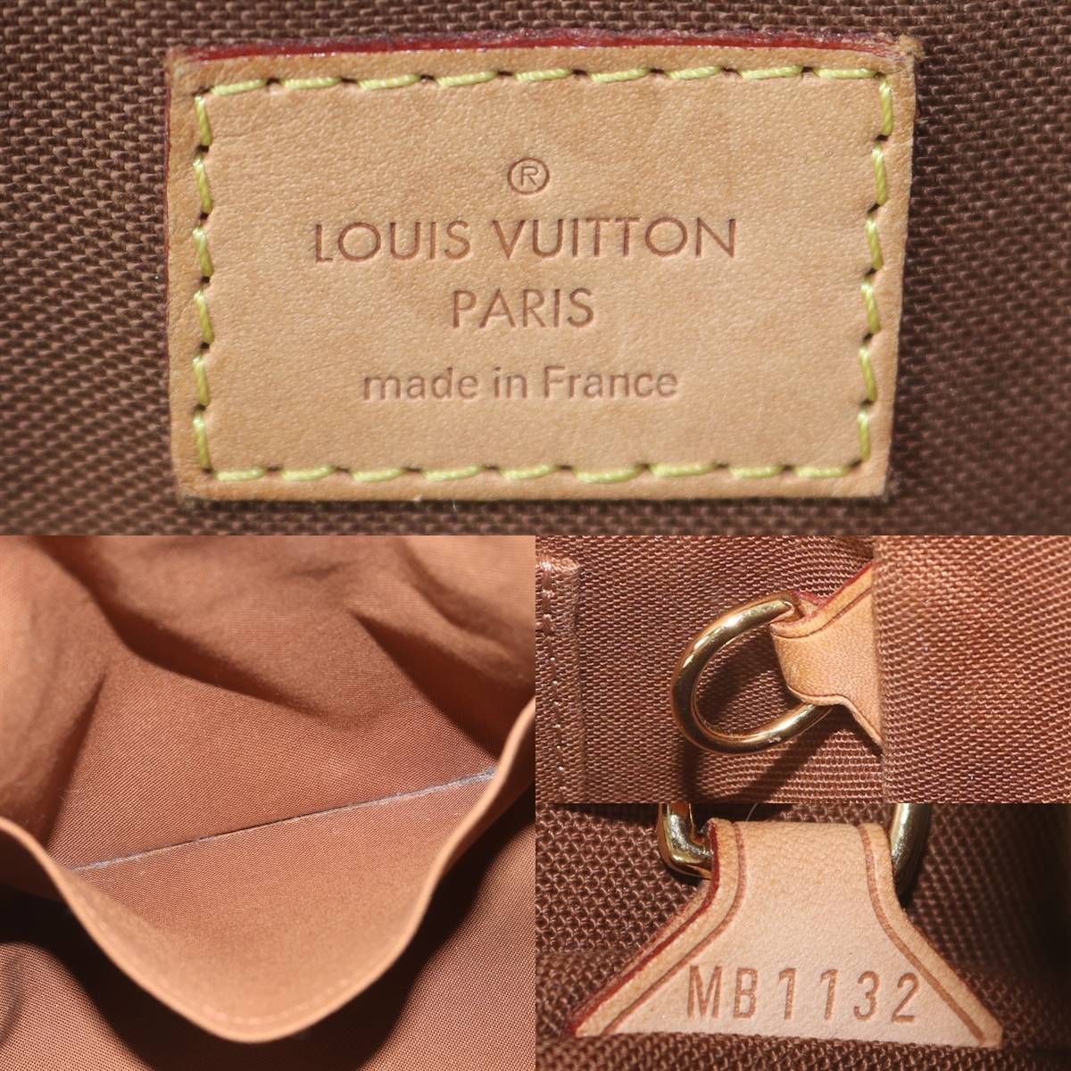LOUIS VUITTON/ルイヴィトン ティボリGM トートバッグ モノグラム 