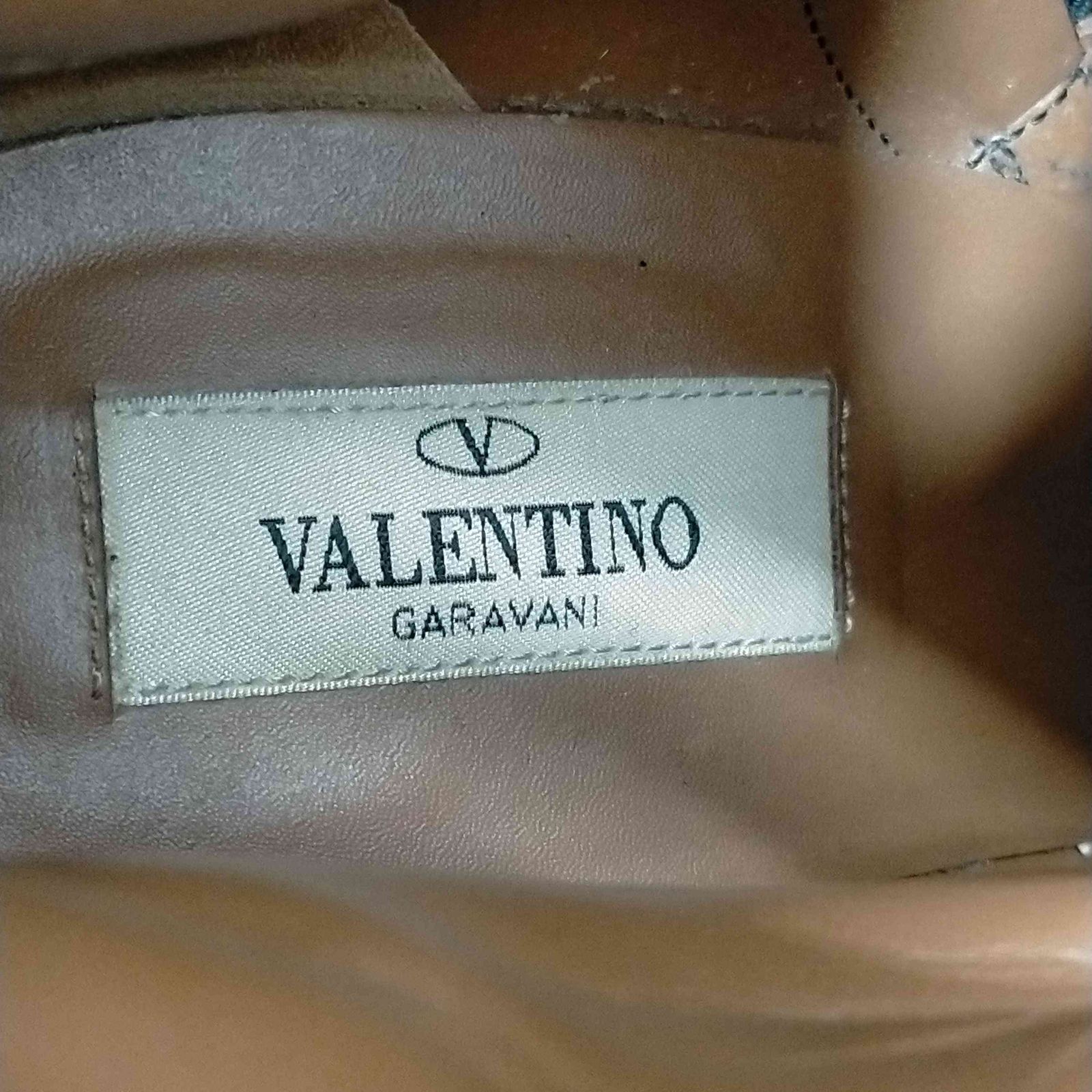 ヴァレンティノ スタッズ ヒール ブーツ 37 ヴァレンティノ Valentino スタッズ ヒールブーツ レディース 37