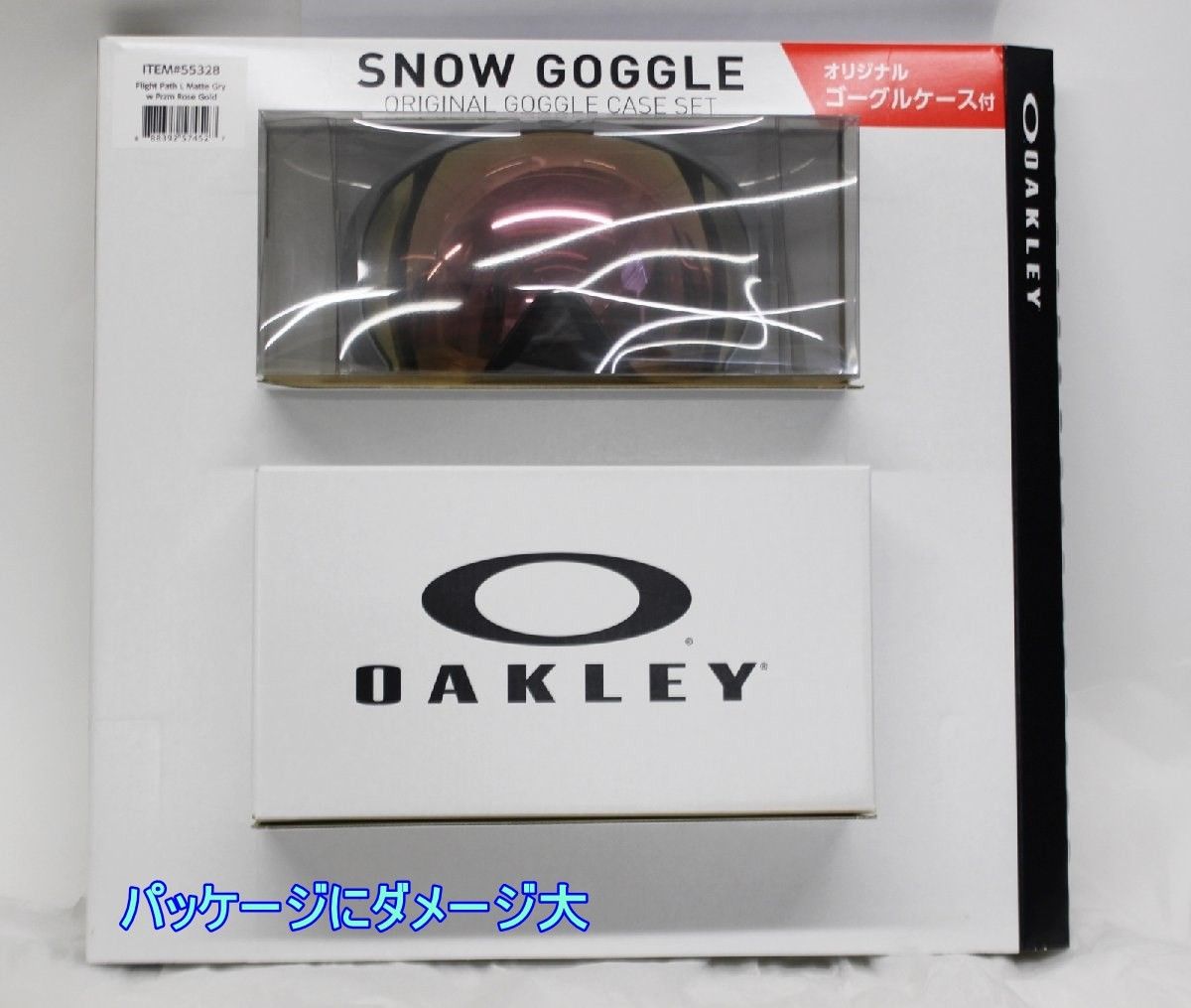 オークリー　スノーゴーグル　オリジナル　ゴーグルケースセット　サイズM オークリー スノーゴーグル オリジナル ゴーグルケースセット サイズM