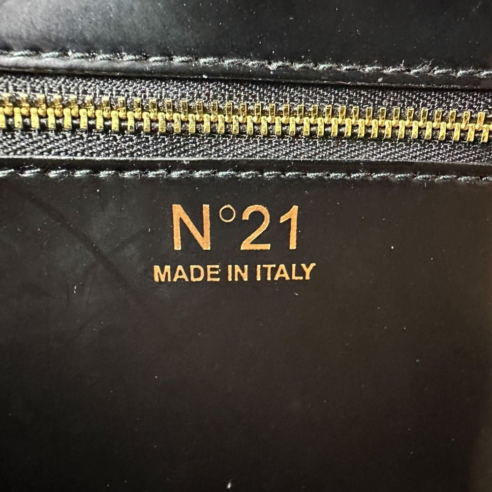 美品 22SS N°21 ヌメロヴェントゥーノ ホリゾンタルショッパー 2WAY 
