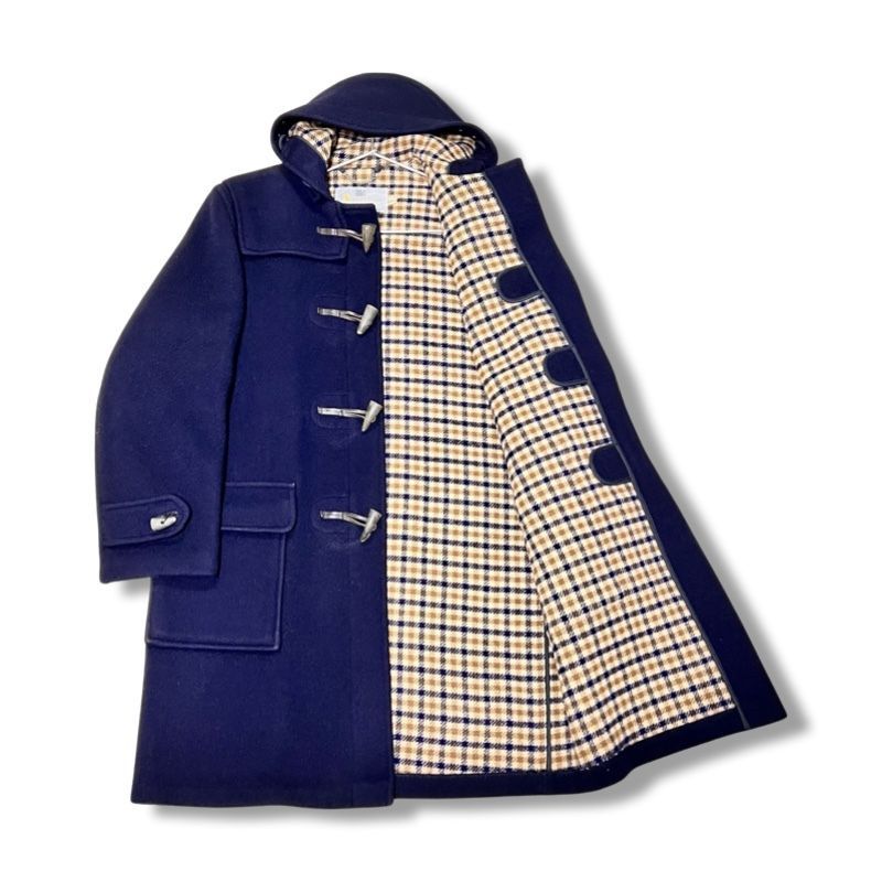アクアスキュータム　ダッフルコート　水色 WINSTONE ダッフルコート（MADE IN U.K.）