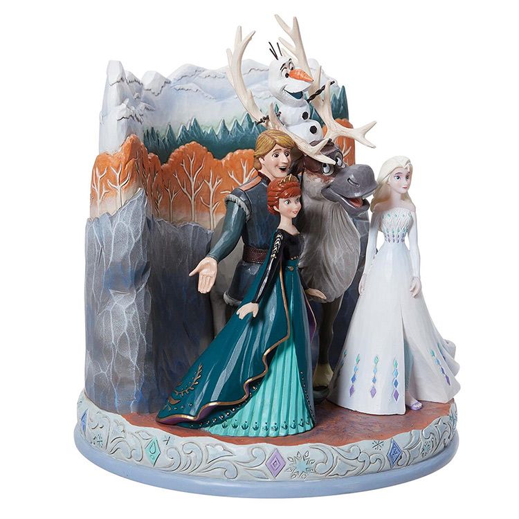 フィギュア ディズニー アナと雪の女王2 コネクテッド トゥルー ラブ 20cm enesco Disney Traditions レジン製 -  メルカリ