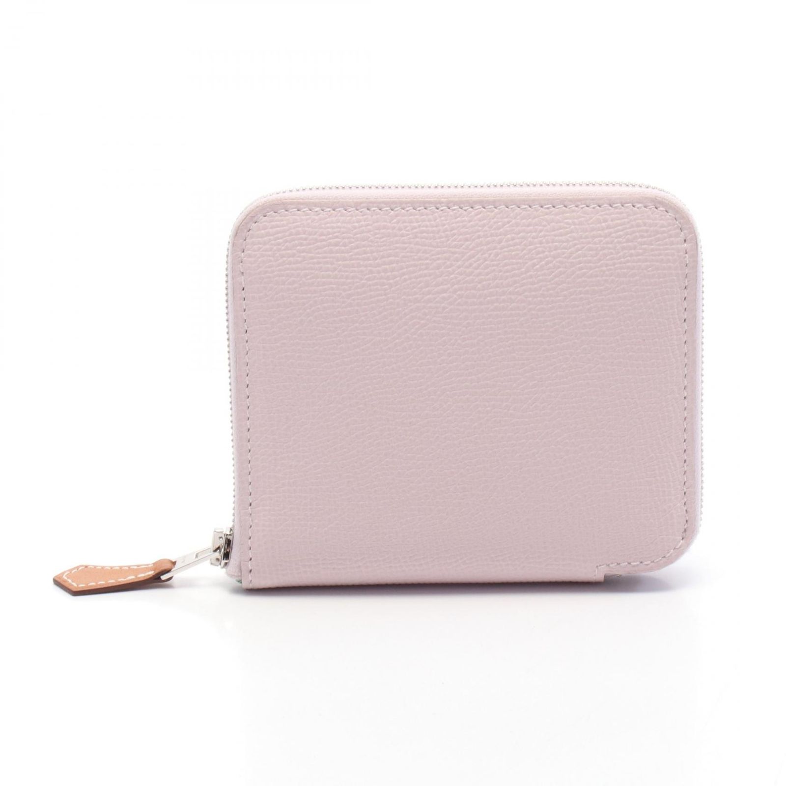 HERMES エルメス アザップコンパクト シルクイン モーヴペール ラウンド財布