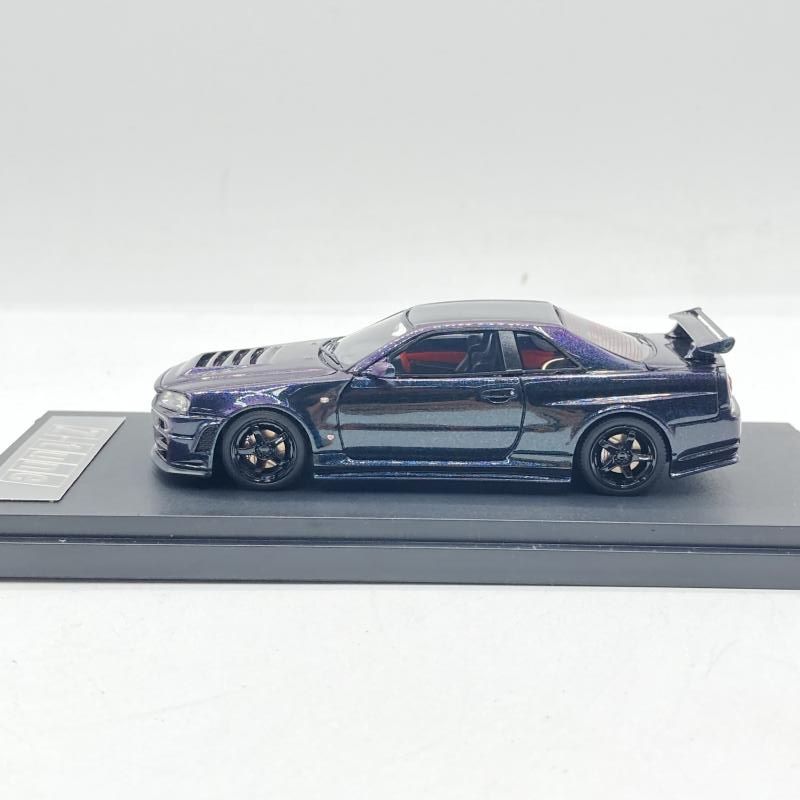 1:43 Mark43 Nissan Skyline GT-R R34 Z-tune NISMO Silver