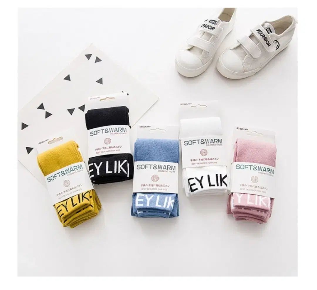 SOFT ＆ WARM イングリッシュ子供用レギンス 3 4 セヨン 叢 5 2、3回 新品