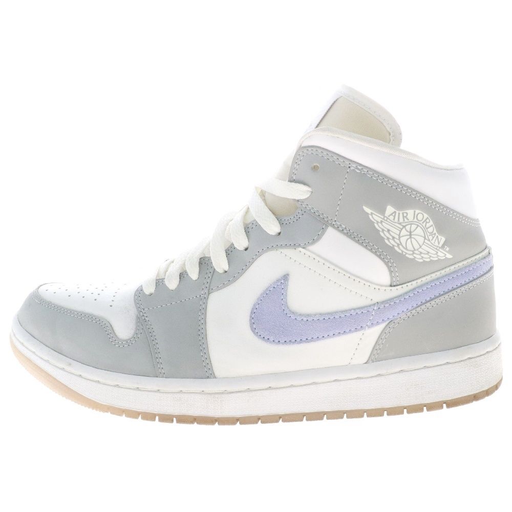 NIKE (ナイキ) WMNS AIR JORDAN 1 MID WOLF GREY ウィメンズ NIKE (ナイキ) WMNS AIR JORDAN 1 MID WOLF GREY ウィメンズ
