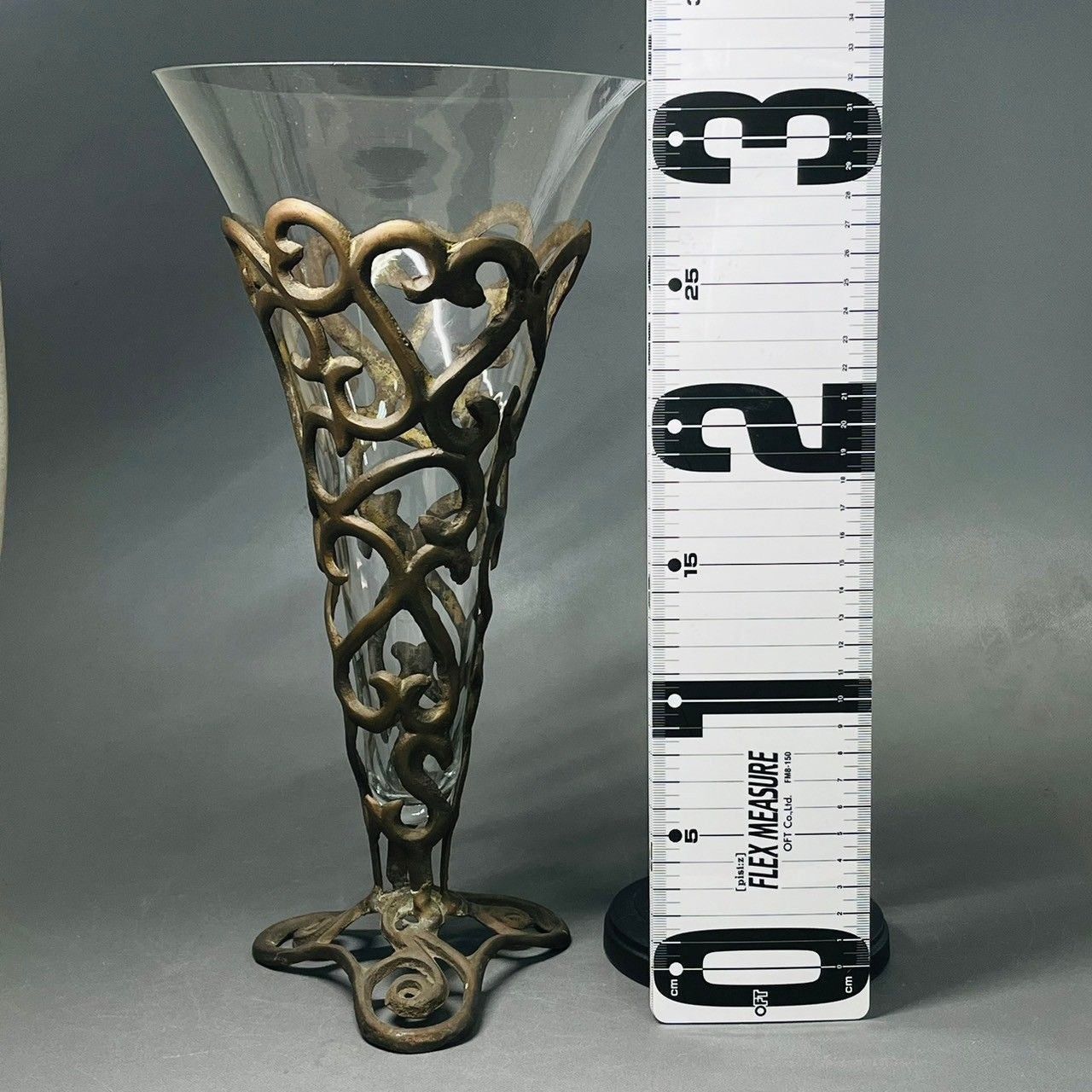 アール・ヌーヴォー様式の花瓶 アンティーク 飾物 時代物 オシャレ  