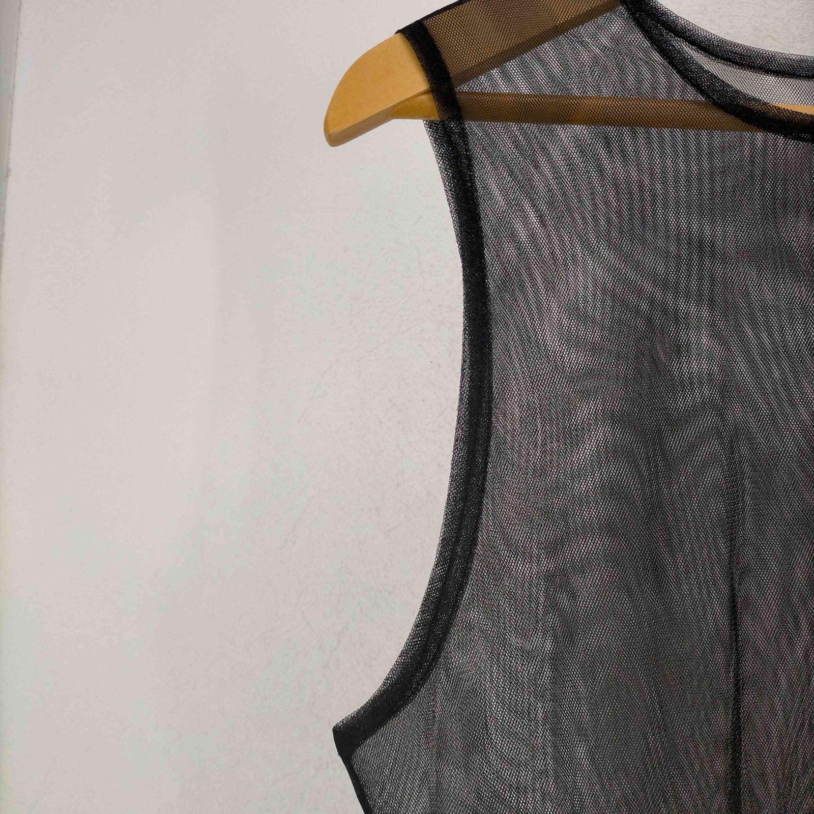 レイビームス Ray BEAMS 23SS チュール シアーノースリーブ ワンピース 