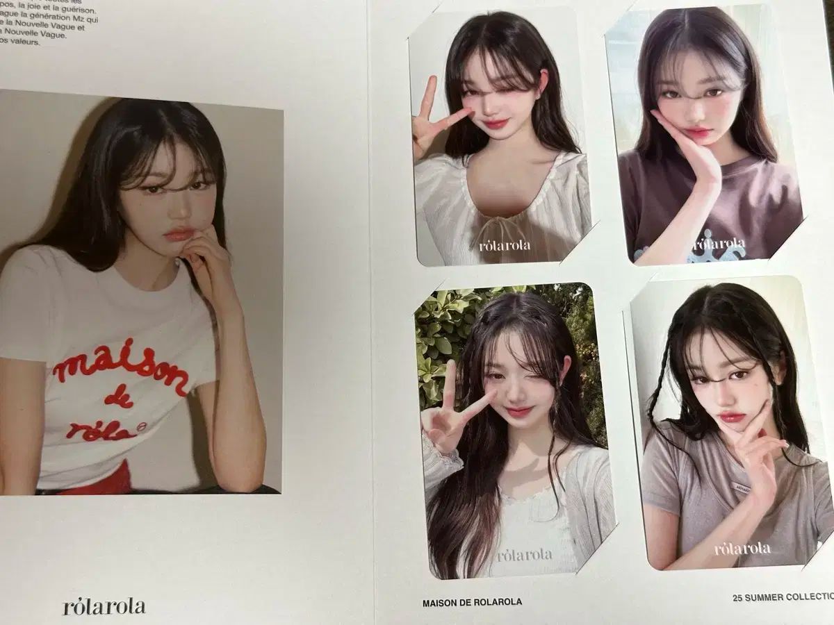 rolarola ウォニョン 限定トレカ 2枚セット Rolarola ウォニョン