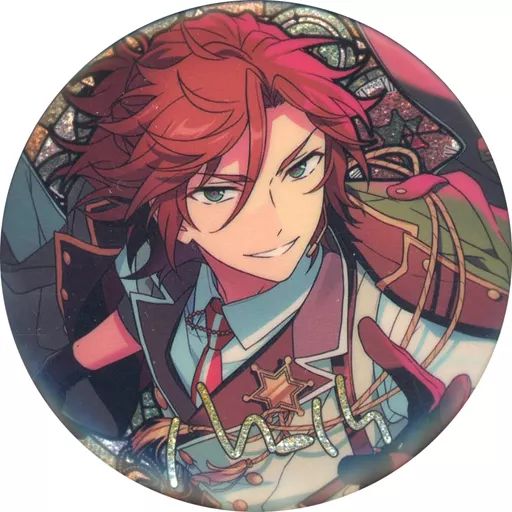 あんさんぶるスターズ 三毛縞斑 時光 缶バッジ 中古】バッジ・ピンズ 三毛縞斑 「あんさんぶるスターズ! 時光 缶