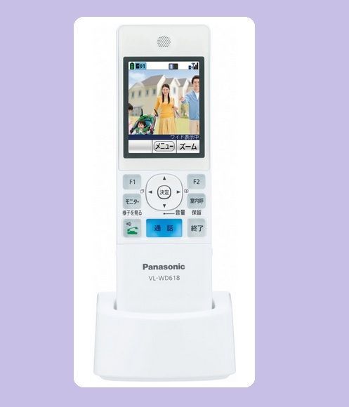パナソニック ドアホン 増設子機 VL-WD618 - メルカリ