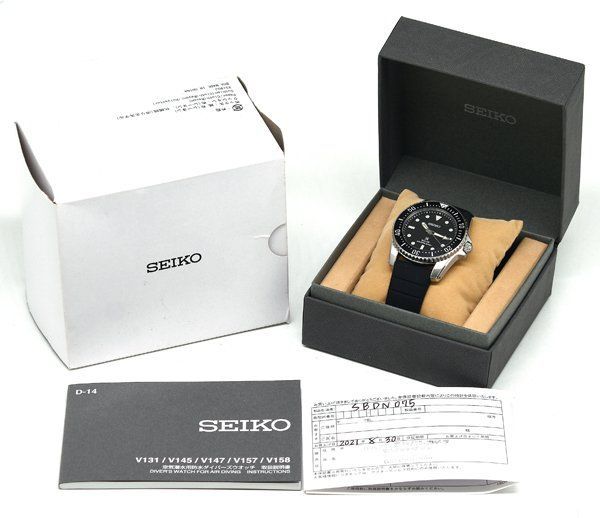 SEIKO　プロスペックス　ダイバースキューバー　V147-0CS0【美品】 SEIKO】セイコー『プロスペックス ダイバー スキューバ
