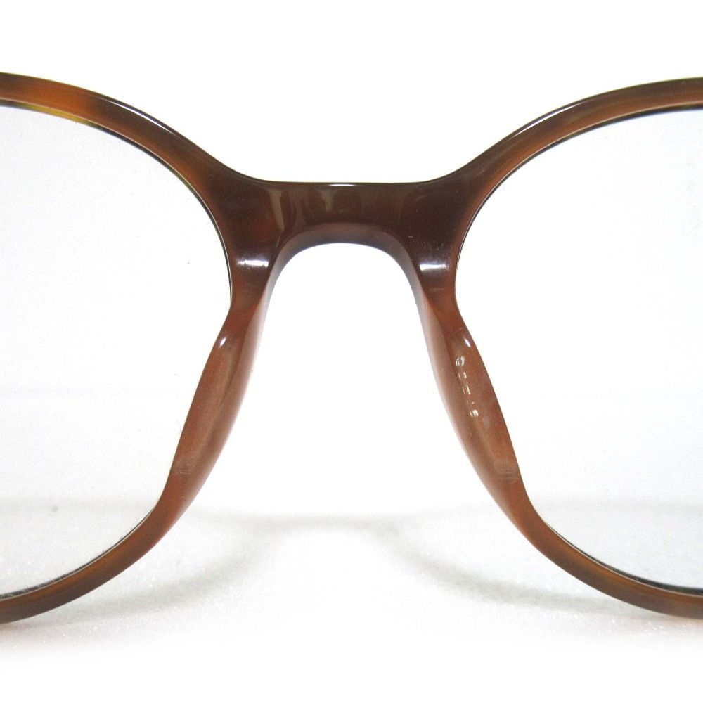 Ray-ban レイバン デモレンズ ディーン ラウンド セルフレーム フルリム メガネ RB7118F 5713 50□19-145 ブラウン メンズ レディース 古着