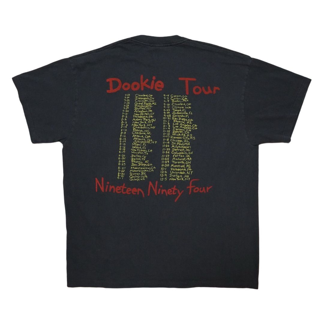 90s Green Day プリントTシャツ XL ブラック 90's GREEN DAY TAZ VINTAGE T-SHIRTS BLACK/L Made in USA 90