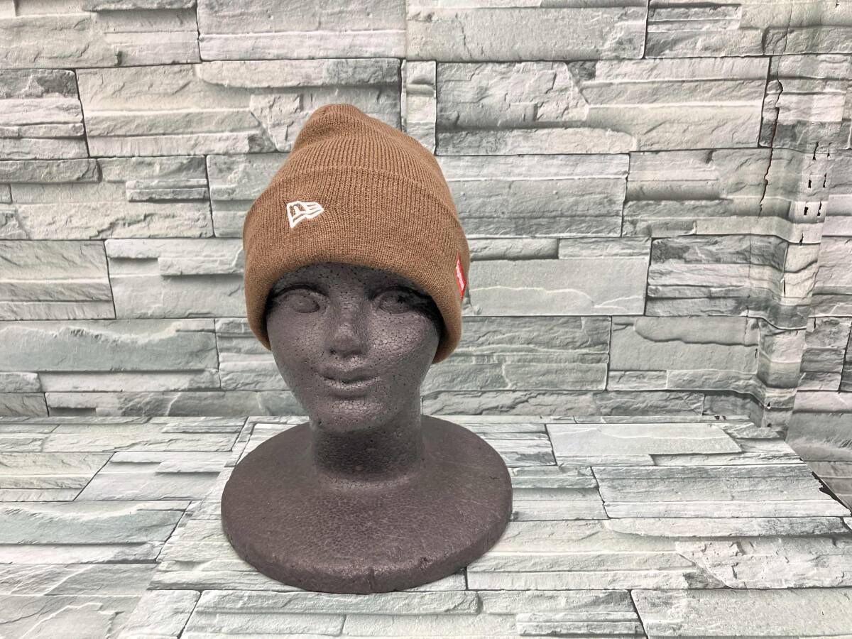 supreme|ニット帽|S Logo Beanie|22Fw|ブラウン