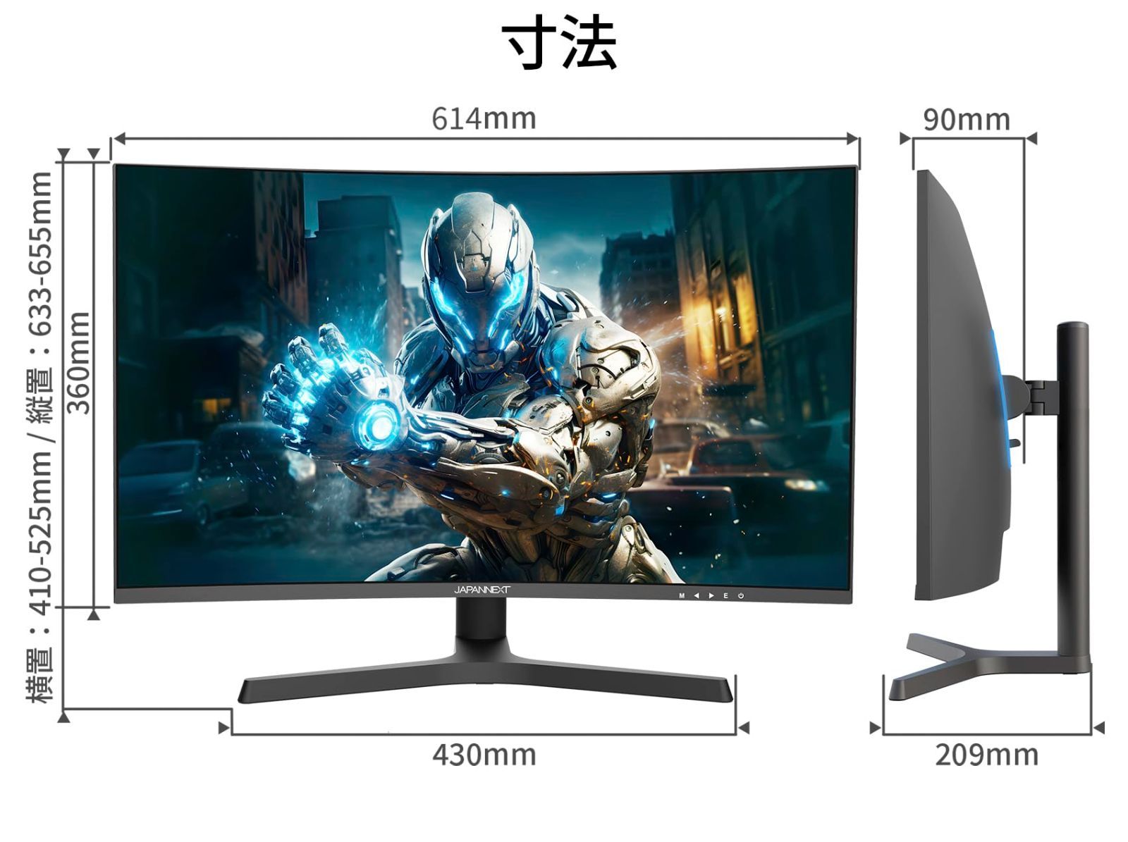 在庫処分】ゲーミングモニター 165Hz 1ms 27インチ WQHD 2560x1440