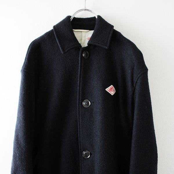 DANTON ダントン JD-8642 WBC ウールステンカラーコート 34