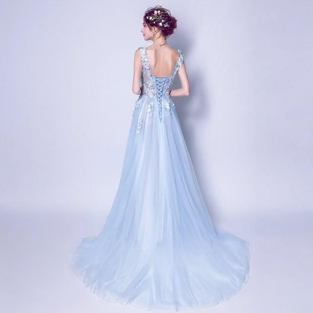結婚式 ロングドレス