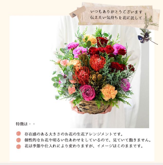 楽屋花 退職祝い