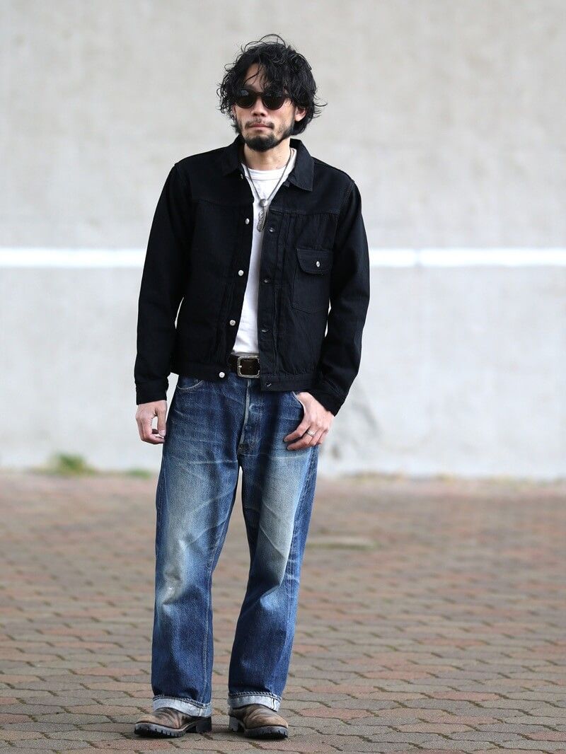 TCB jeans TCBジーンズ 20's Jacket BKBK 12.5oz デニムジャケット