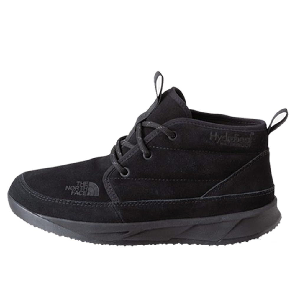 ザノースフェイス W Nuptse Chukka WP Suede TNFブラック|TNFブラック 7 TNFブラック|TNFブラック 24.0 cm