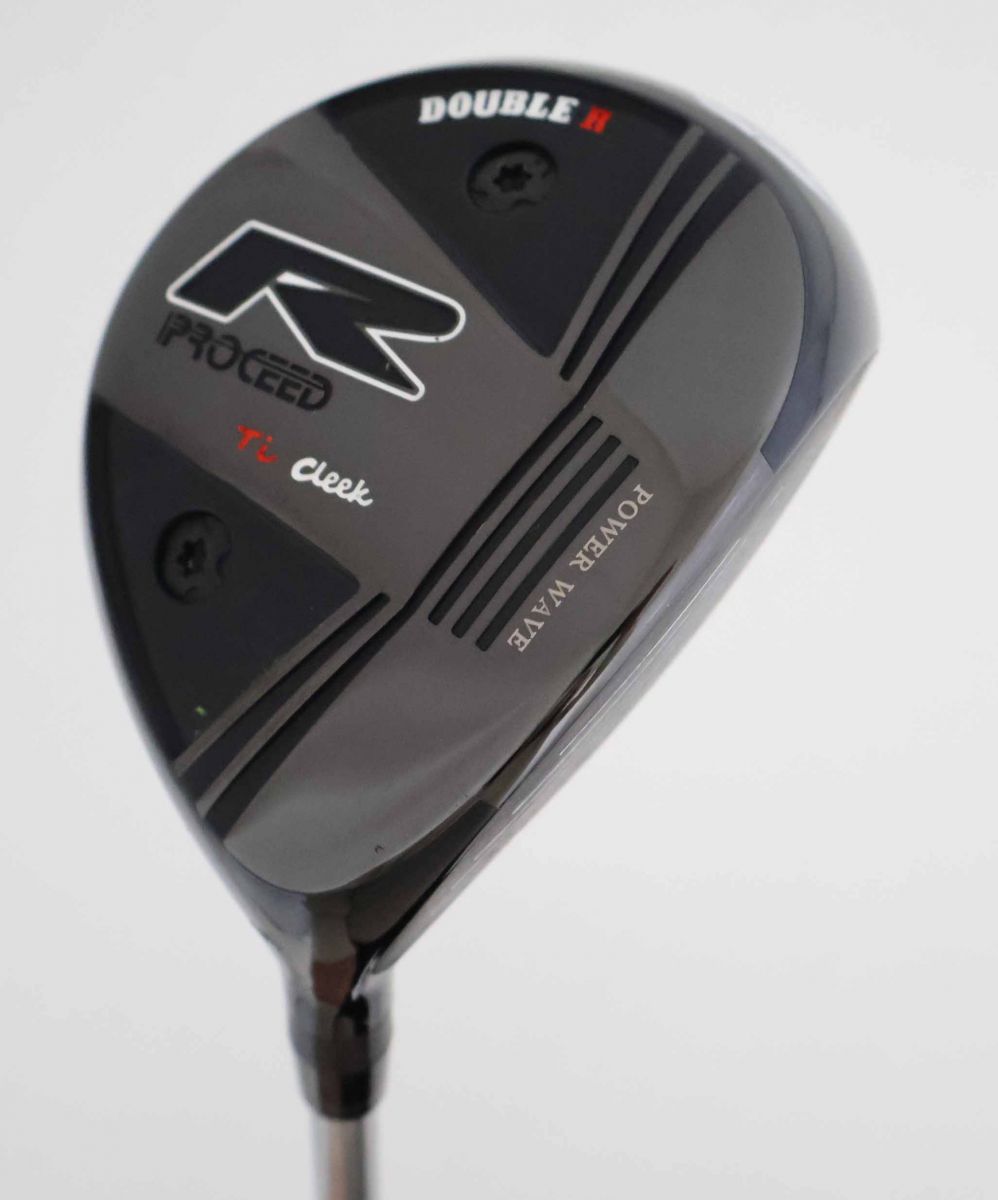 ジャスティックPROCEEDプロシード　DOUBLE-R FW　Cleek　5W　18Diamana Thump F65カーボン　S　(70976
