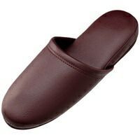 スリッパ10足組 ダークワイン N117J-DW ジョインテックス