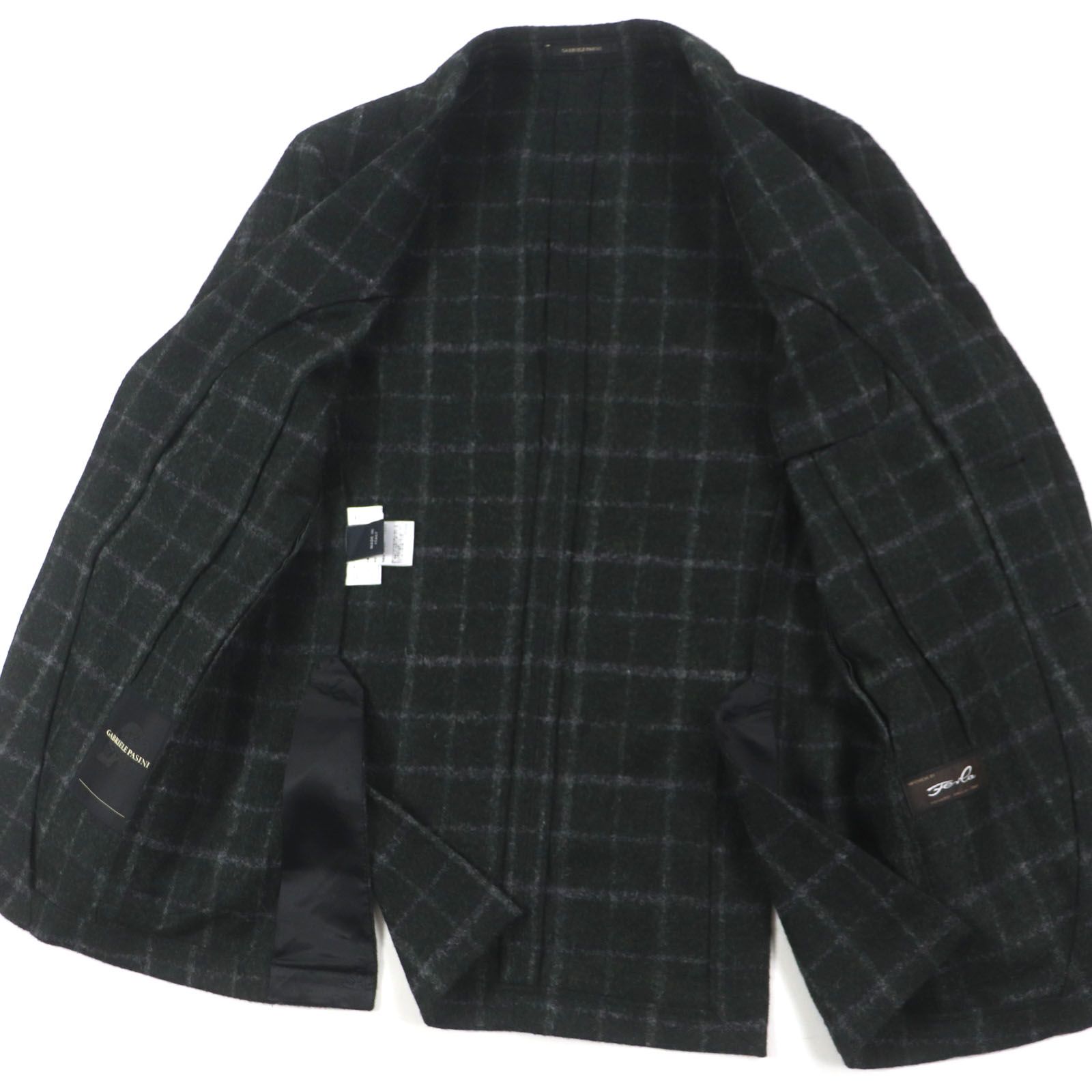 未使用品▽Gabriele Pasini ガブリエレパジーニ 2736 アルパカ ウール 
