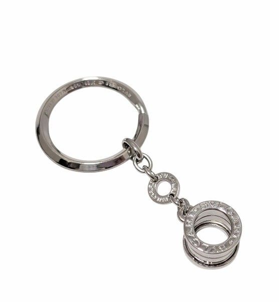 美品 ☆BVLGARI☆ チャーム キーホルダー ビーゼロワン SV925. 美品✨ブルガリ ネックレス キーリング キーホルダー チャーム