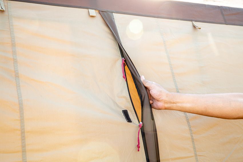 オガワ ロッジシェルターII-ＴＣインナー５人用 セット OLIVEOS_COM_TR