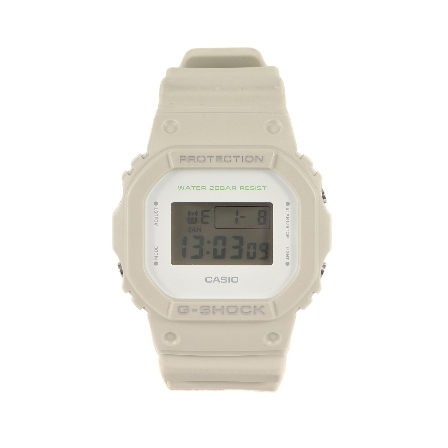 新品同様 G-SHOCK ジーショック DW-5600M-8JF 腕時計 / CASIO カシオ ウォッチ / サンドベージュ / ブランド ファッション アイテム 小物【メンズ】