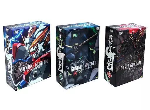 機動武闘伝Gガンダム DVD-BOX 全3巻セット DVD】機動武闘伝G