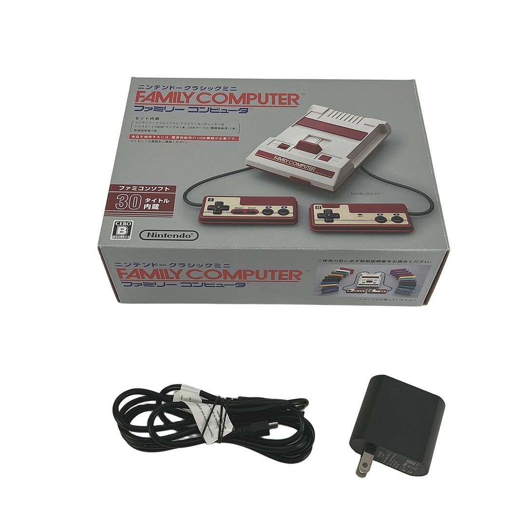 ほぼ新品 ニンテンドークラシックミニ ファミリーコンピュータ ACアダプター付 任天堂クラシックミニ ファミリーコンピューター＆ニンテンドーAC