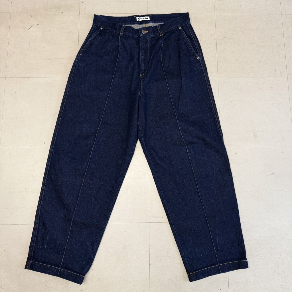 TTT_MSW ティー 22AW Denim wide pants デニムパンツ TTT-2022AW