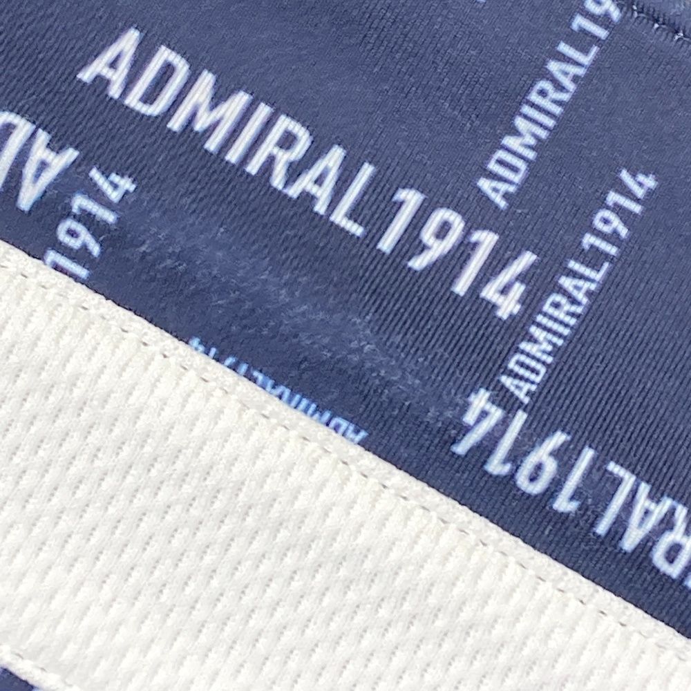 サイズ：LL ADMIRAL アドミラル ADMA166 半袖ポロシャツ ロゴ 総
