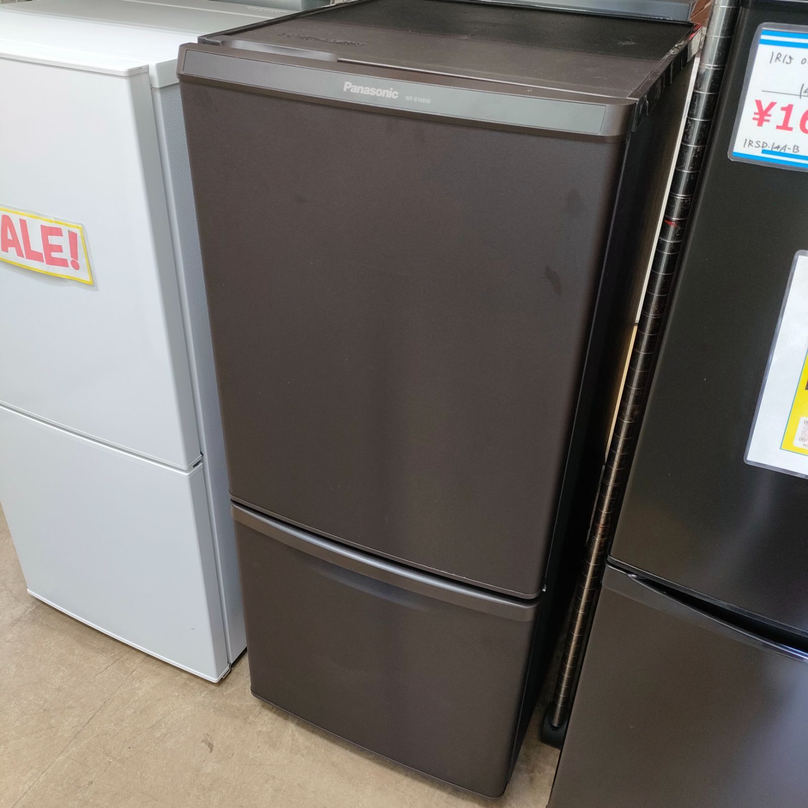 2019年式 パナソニック Panasonic NR-B14BW-T [冷蔵庫 138L