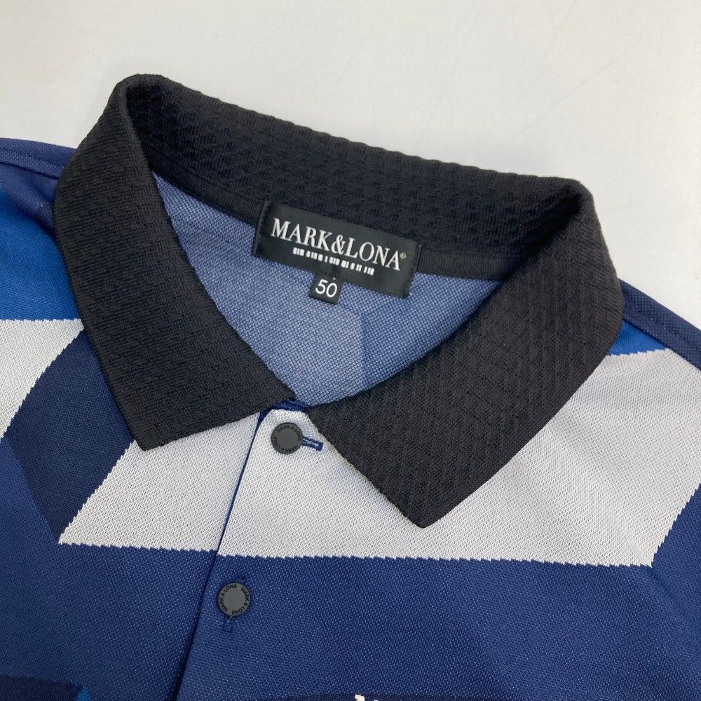 大人気モデル★マークアンドロナ ポロシャツ　size 50 MARK&LONA ポロシャツ メンズ サイズ50 マークアンドロナ MARK&LONA