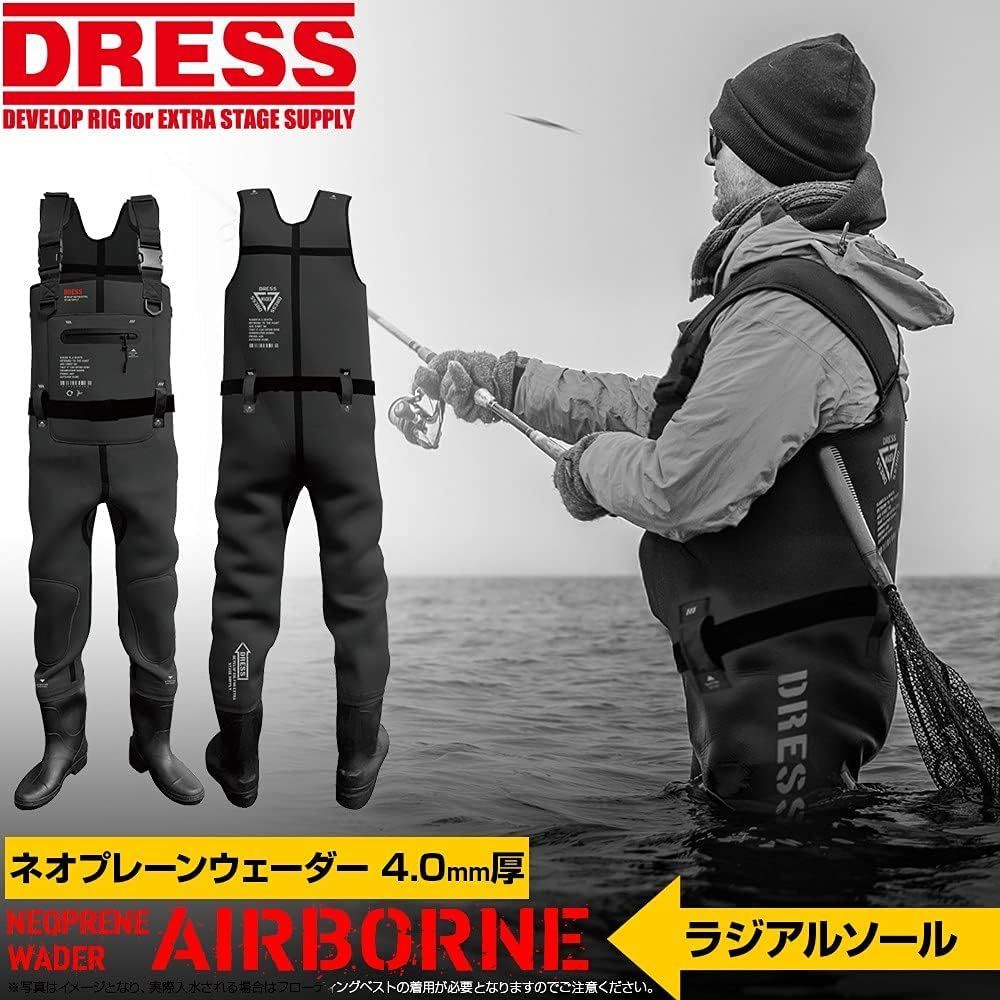 公式 ドレス DRESS クロロプレン ウェーダー XL 胴長靴 B品 防水 冬